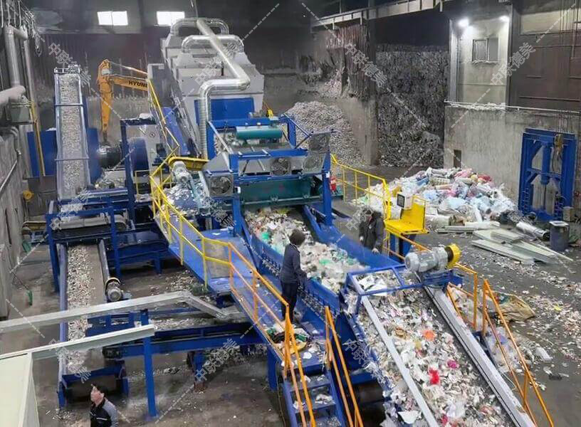 南非生活垃圾处理设备现场