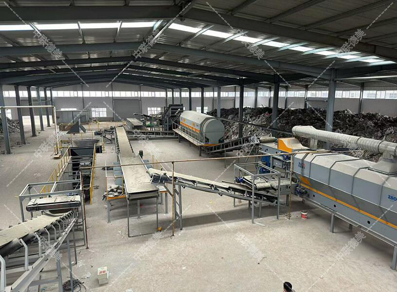 重庆装修垃圾筛分处理设备现场