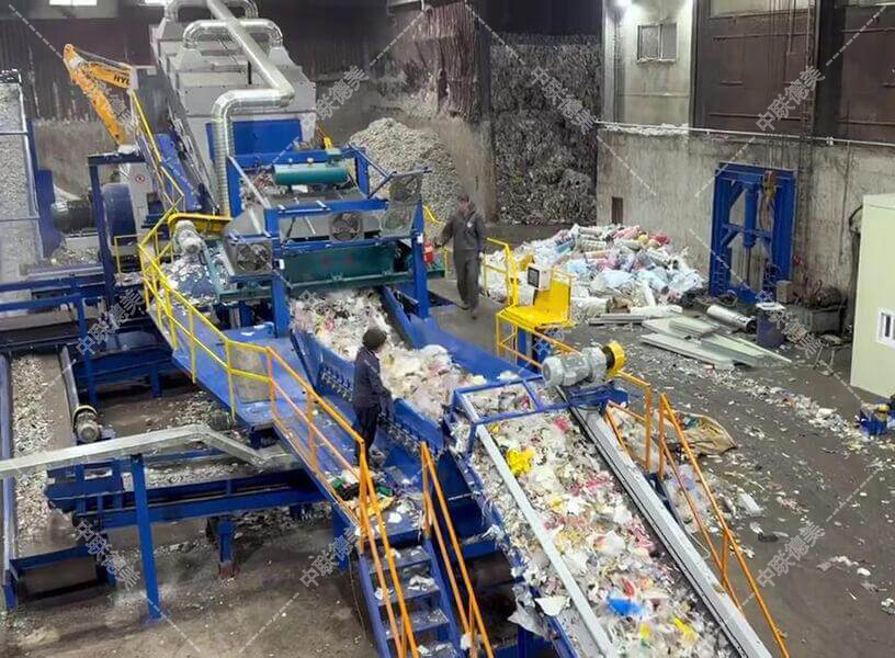 南非生活垃圾处理设备现场