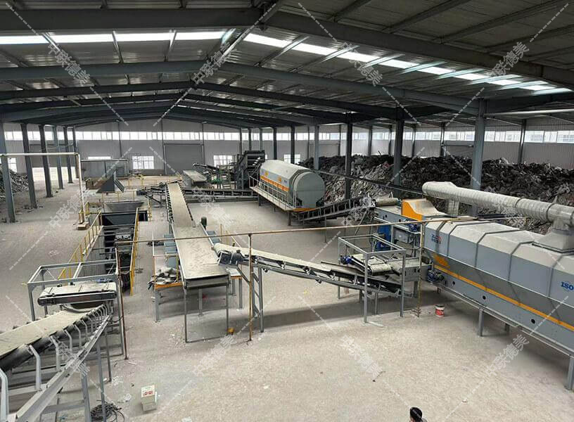 重庆装修垃圾筛分处理设备现场