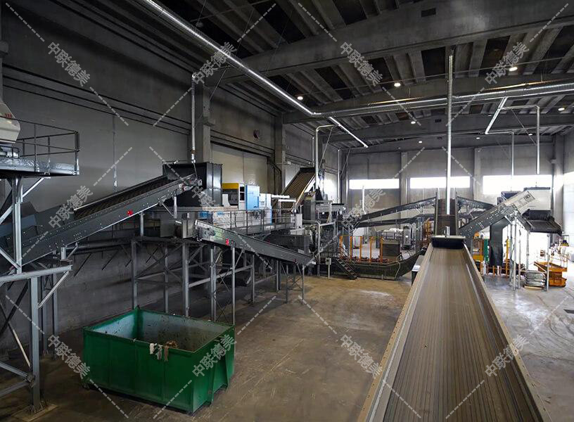 重庆装修垃圾处理设备现场