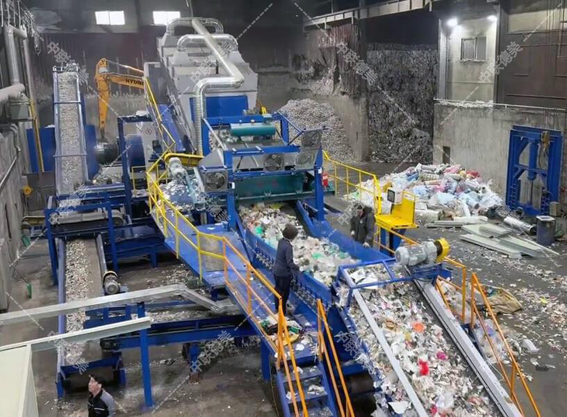 南非生活垃圾处理设备现场